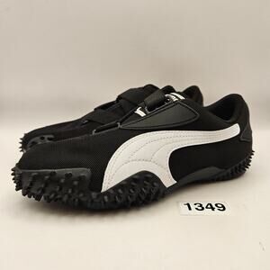 PUMA MOSTRO OG MEN'S 5 BLACK WHITE 403729-03 LOW TOP SNEAKER